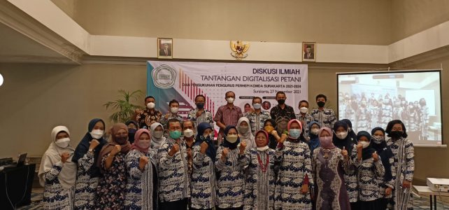 Pelantikan Pengurus PERHEPI (Perhimpunan Ekonomi Pertanian Indonesia) Komda Surakarta 2021-2022