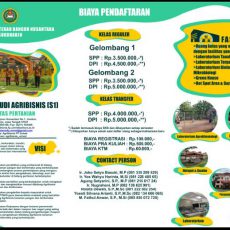 Yuk daftar Agribisnis aja!