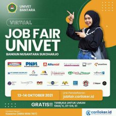 Virtual JOB FAIR UNIVET 2021 !!!